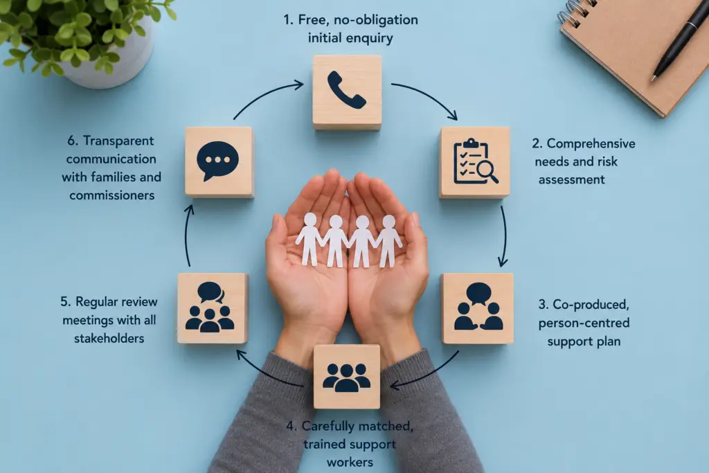 how our support works