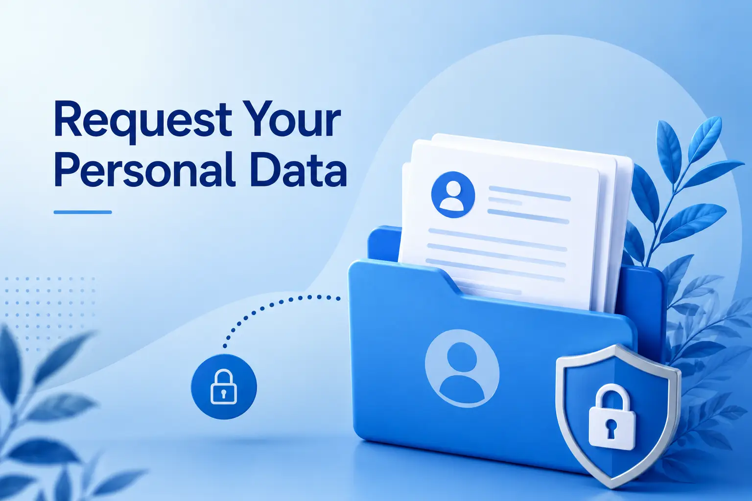 request your personal data